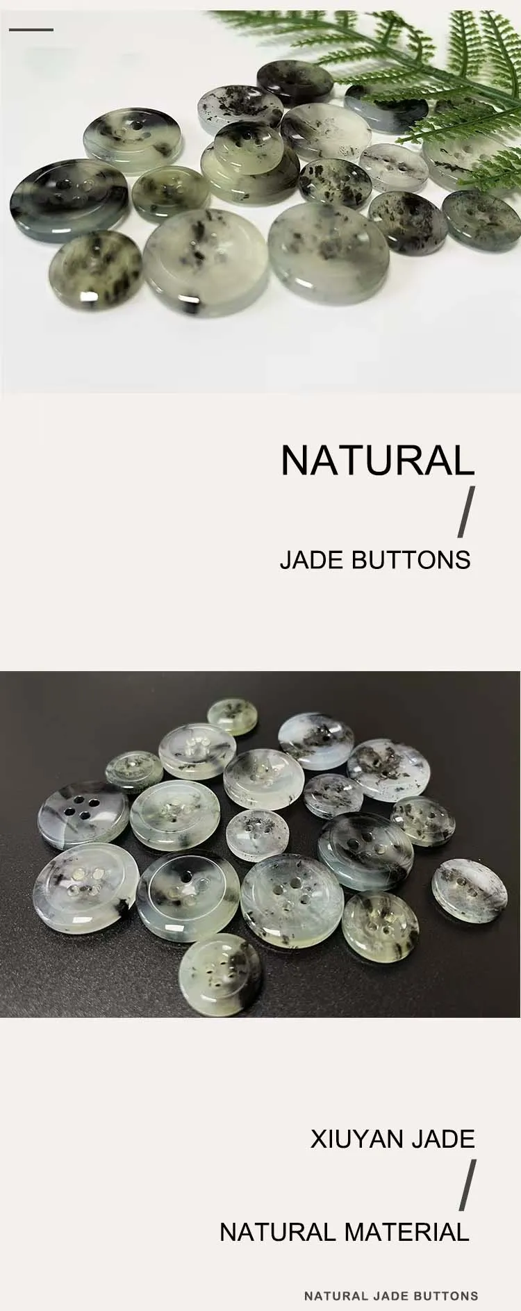 Edelsteen jade stenen knopen Edelsteen jade stenen knopen