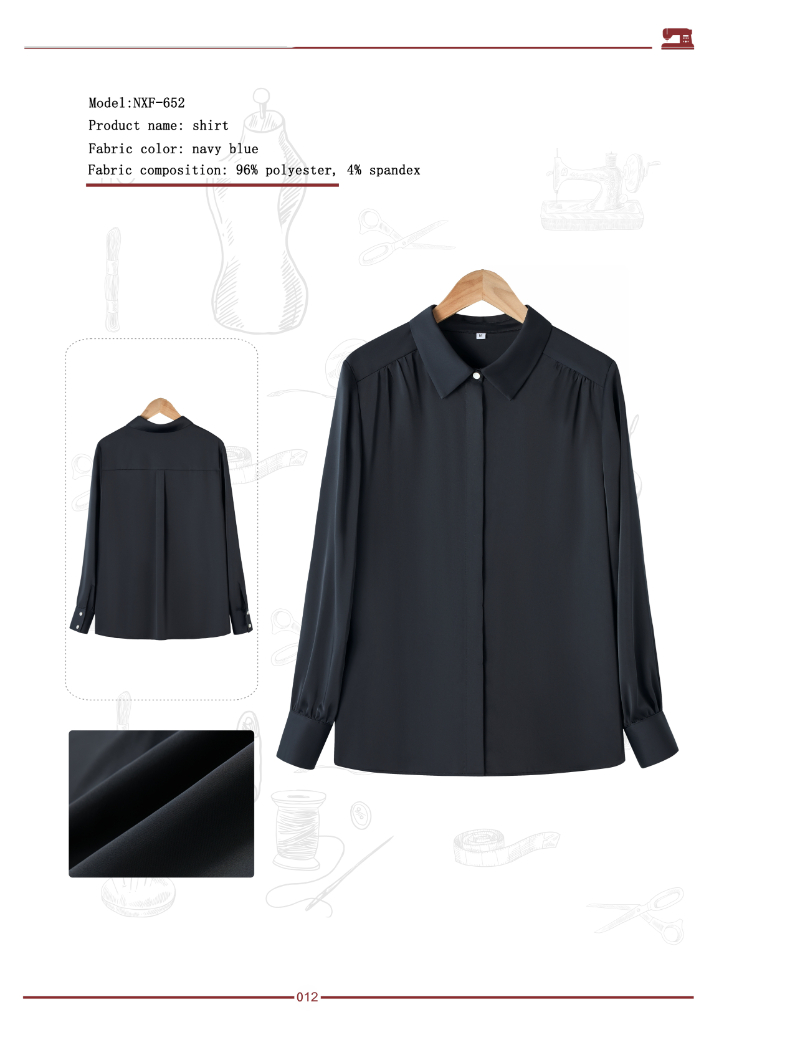 Camiseta profesional de chiffon ancha para mujer Camiseta profesional de chiffon ancha para mujer
