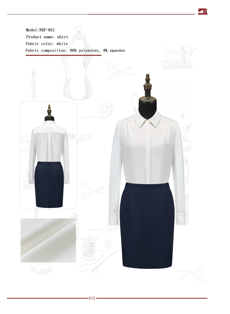 Camiseta profesional de chiffon ancha para mujer Camiseta profesional de chiffon ancha para mujer