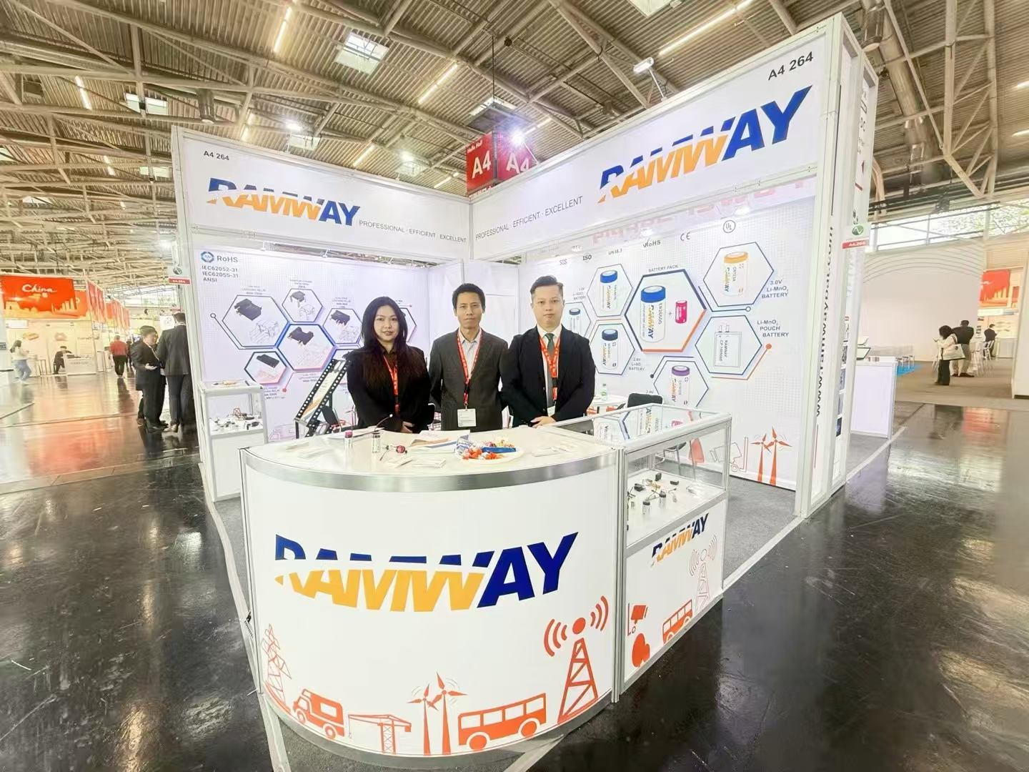 RAMWAY Debuts Cutting-Edge Energy Solutions at electronica 2024
