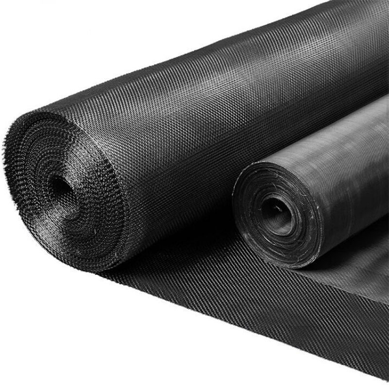 Black Wire Mesh Supplied In Rolls Or Cut Filter Discs