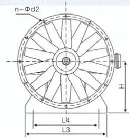 Quạt nhôm FPB có thể điều chỉnh hướng trục chữa cháy và hút khói Quạt nhôm FPB có thể điều chỉnh hướng trục chữa cháy và hút khói