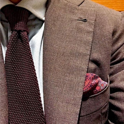 How to choose a man's tie in summer-[Handsome tie]