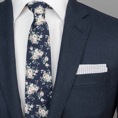 Men's neckties of different materials - [Handsome neckties]