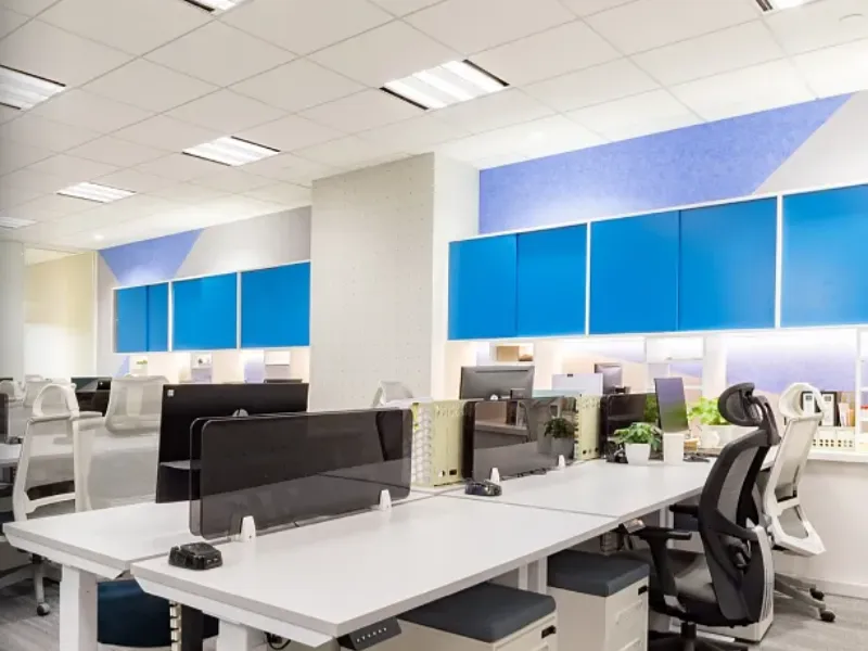 Fiberglass Sound-Absorbing Ceiling Fiberglass Sound-Absorbing Ceiling