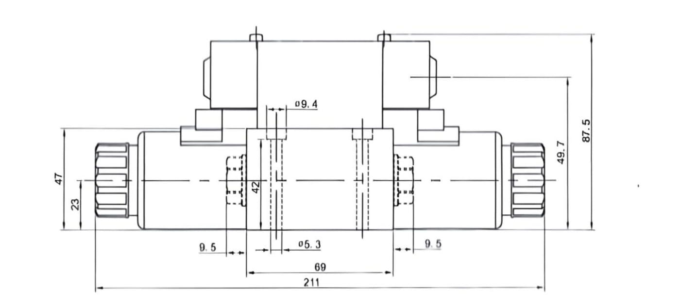WE6E6 Hydraulic Fluid Control Solenoid Valve WE6E6 Hydraulic Fluid Control Solenoid Valve