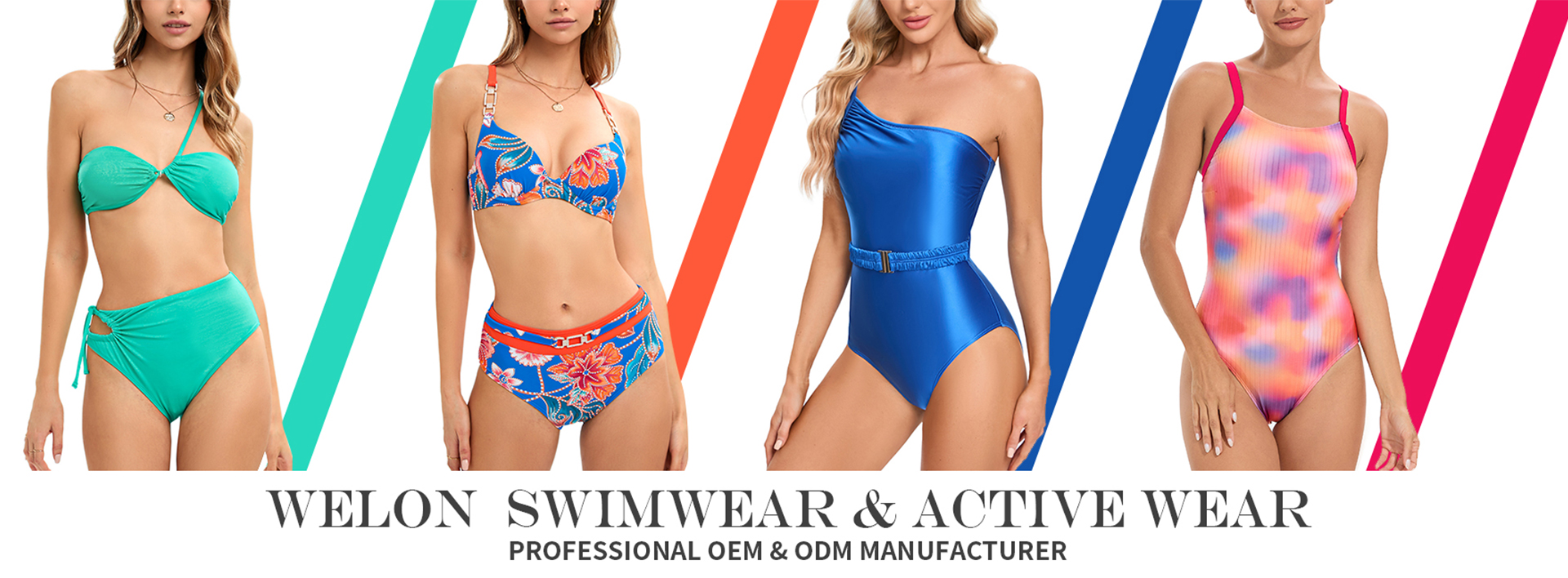OEM Manufacture Bathing Suits Logo Print Swimsuit Manufacturers