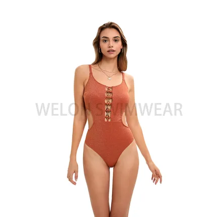 Fancy Chain One Piece Swimsuits