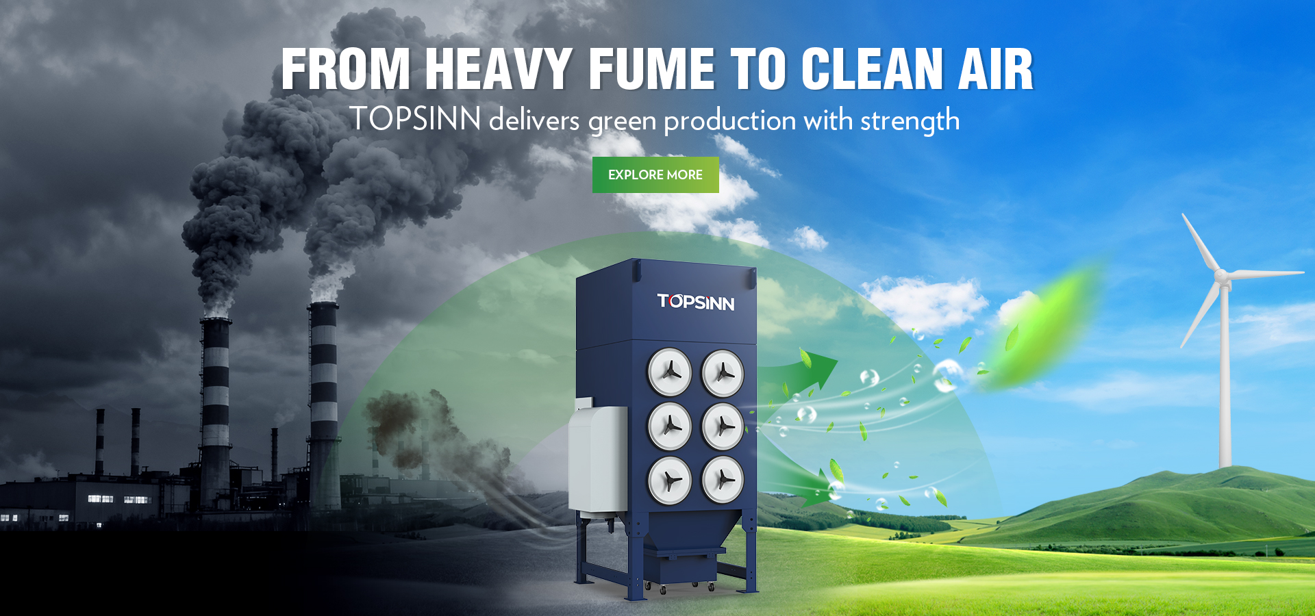 FROM HEAVY FUME TO CLEANAIR