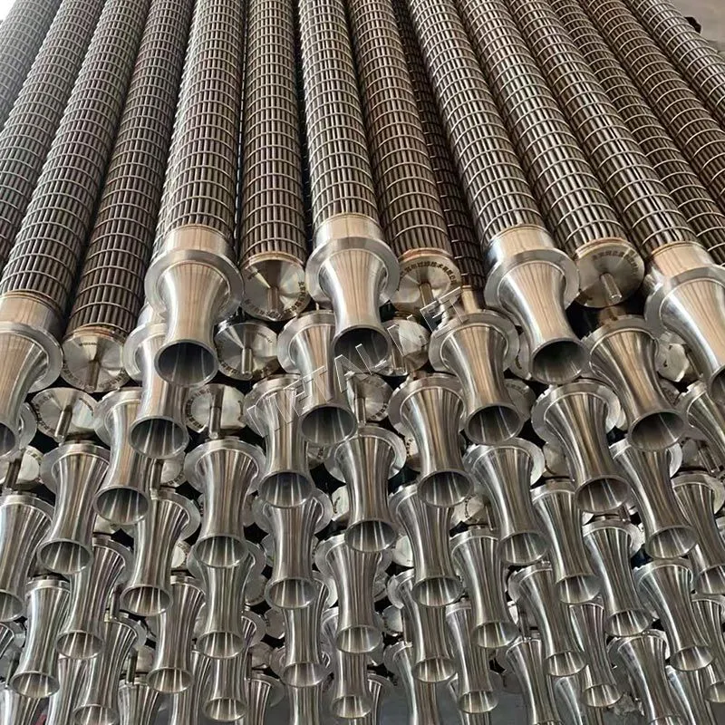 Élément filtrant plissé en fibre métallique Élément filtrant plissé en fibre métallique