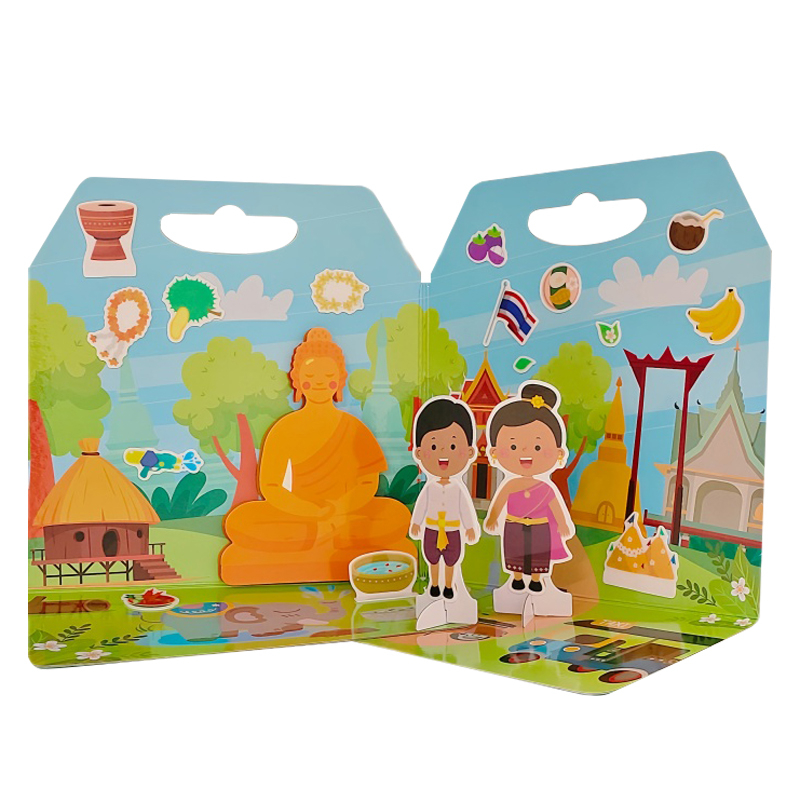 Thailandia in estate Pop Up Seasons Libro di adesivi del gioco Thailandia in estate Pop Up Seasons Libro di adesivi del gioco