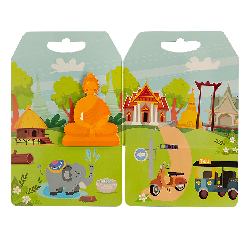 Thailandia in estate Pop Up Seasons Libro di adesivi del gioco Thailandia in estate Pop Up Seasons Libro di adesivi del gioco