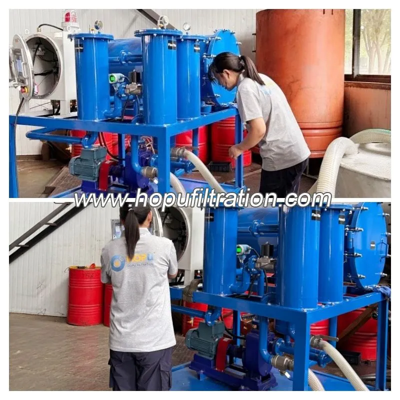 La machine automatique de filtration antidéflagrante du diesel assure la sécurité de la purification et l’efficacité du travail La machine automatique de filtration antidéflagrante du diesel assure la sécurité de la purification et l’efficacité du travail