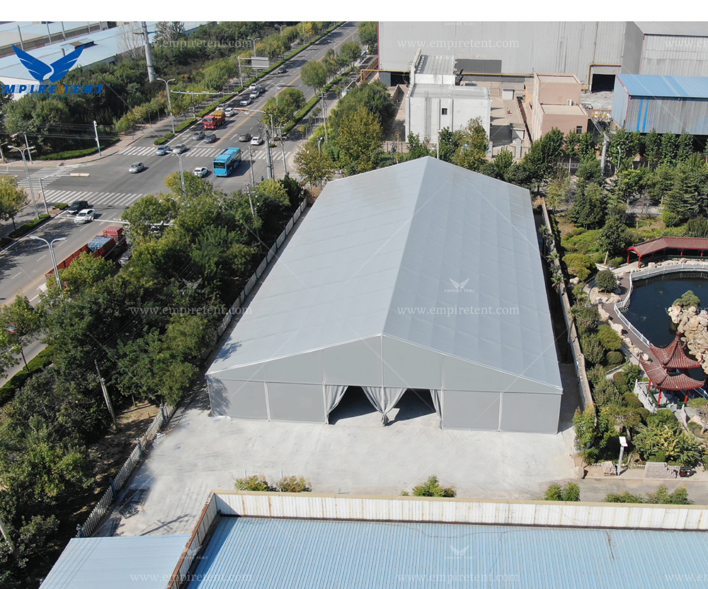 30×60M Mega Storage Tent with Gray Cover – Now Available 30×60M Mega Storage Tent with Gray Cover – Now Available