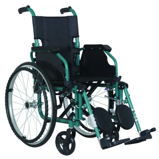 Foldable steel children wheelchair