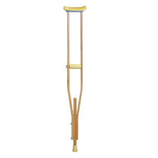 Wooden crutches for disability
