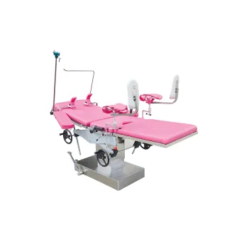 Hospital gynecology operation table