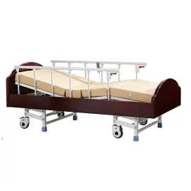 Three function manual home care bed