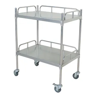 Hospital stainless steel instrument trolley K101STL