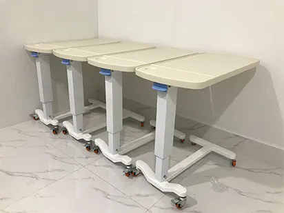 Hospital overbed table order