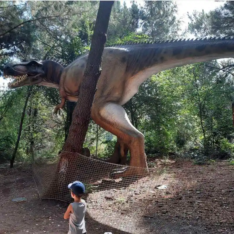 Dinosaur Park Attraction in France Dinosaur Park Attraction in France