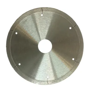 Continuous Rim Saw Blade with Laser-Slot