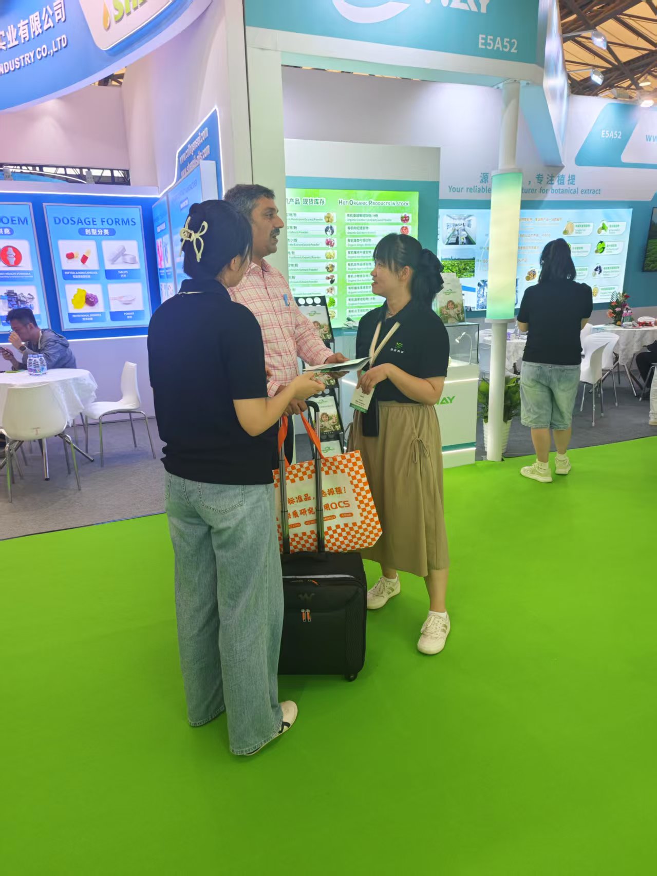A Glance of Xi’an Green Spring Technology Ltd. at CPHI 2025 in Shanghai