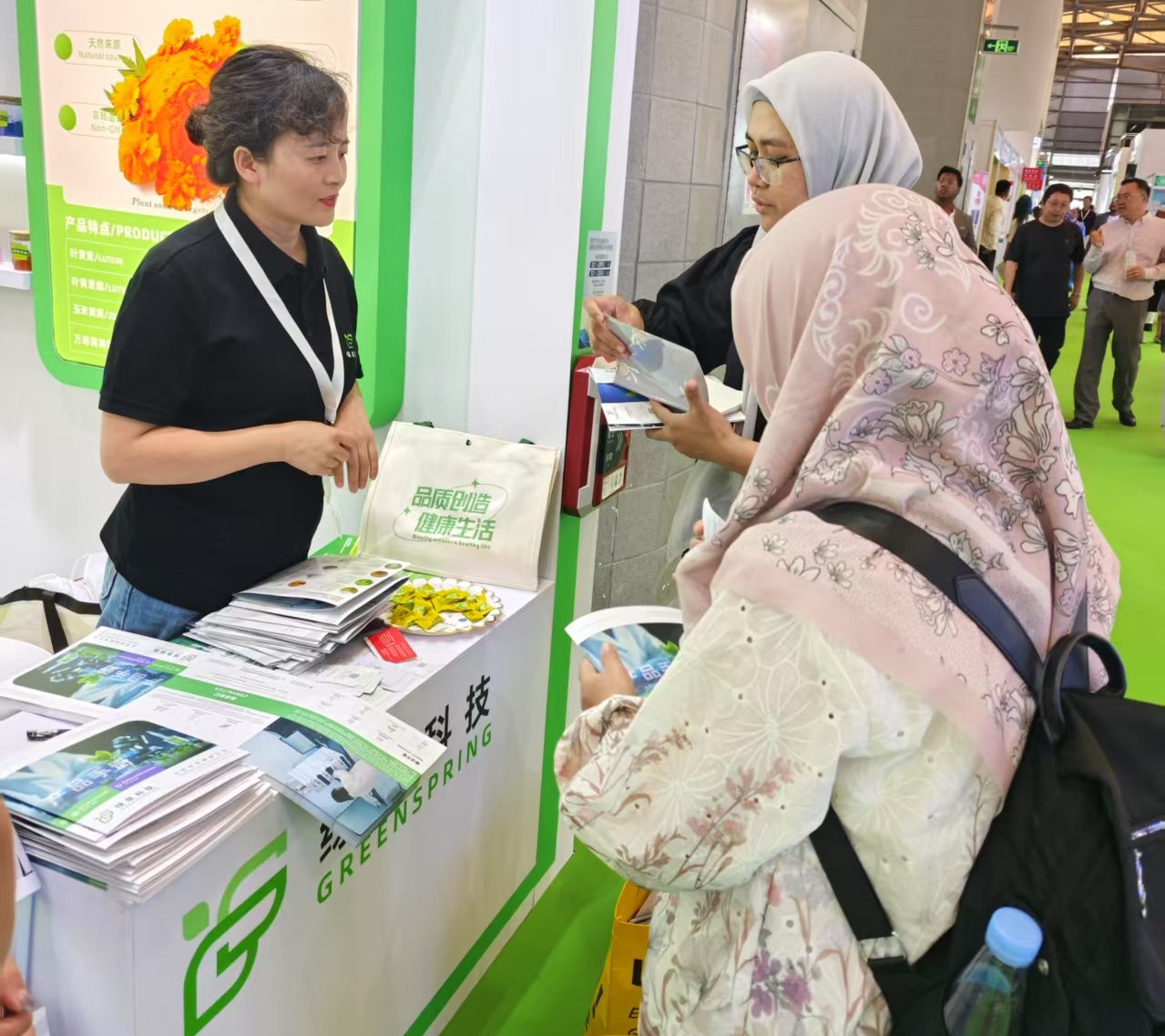 A Glance of Xi’an Green Spring Technology Ltd. at CPHI 2025 in Shanghai