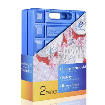 Large Freezer Cold Ice Pack Block Handle