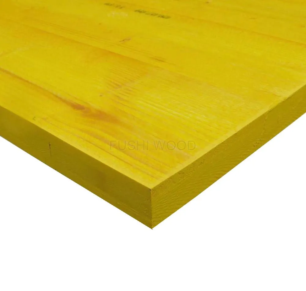 Template 3 ply yellow shuttering plywood
