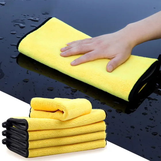 1200gsm Fast Drying Auto Cleaning Cloth 40*40cm Coral Fleece Auto Care Towel  Mikrofasertuch - Buy 1200gsm Fast Drying Auto Cleaning Cloth 40*40cm Coral  Fleece Auto Care Towel Mikrofasertuch Product on
