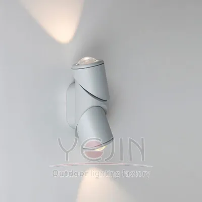 Lámpara de pared llevada decorativa de aluminio de la luz de la pared exterior del hotel de lujo del nuevo producto interior al aire libre YJ-3207