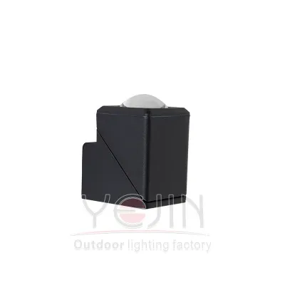 China Factory Wholesale COB Al Aluminum Lens Single Head Double Head Light YJ-3206 Swing light wall up lighting