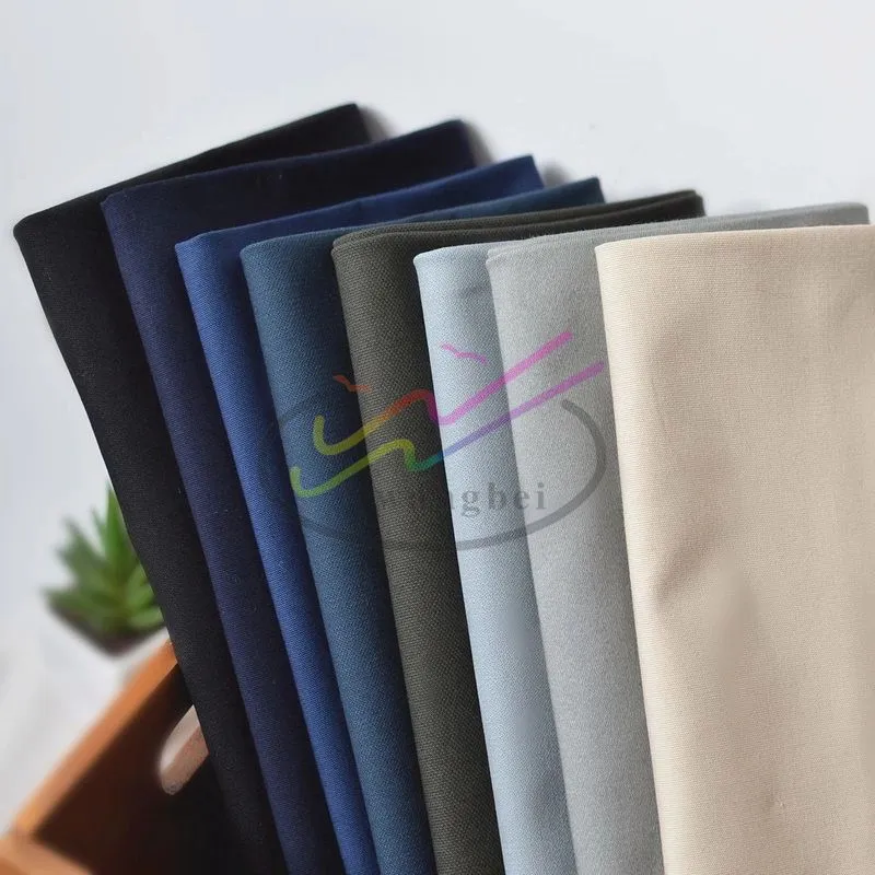 97% Cotton 3% spandex elastic fabric for pants