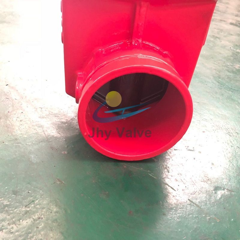 GGG40/50 Ductile Iron Reslisient Seat Grooved OS&Y Fire Gate Valve