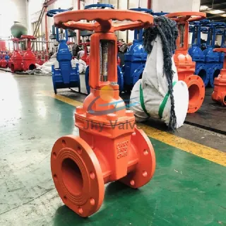 Válvulas de elevación de válvulas elásticas de hierro fundido de alta calidad en China