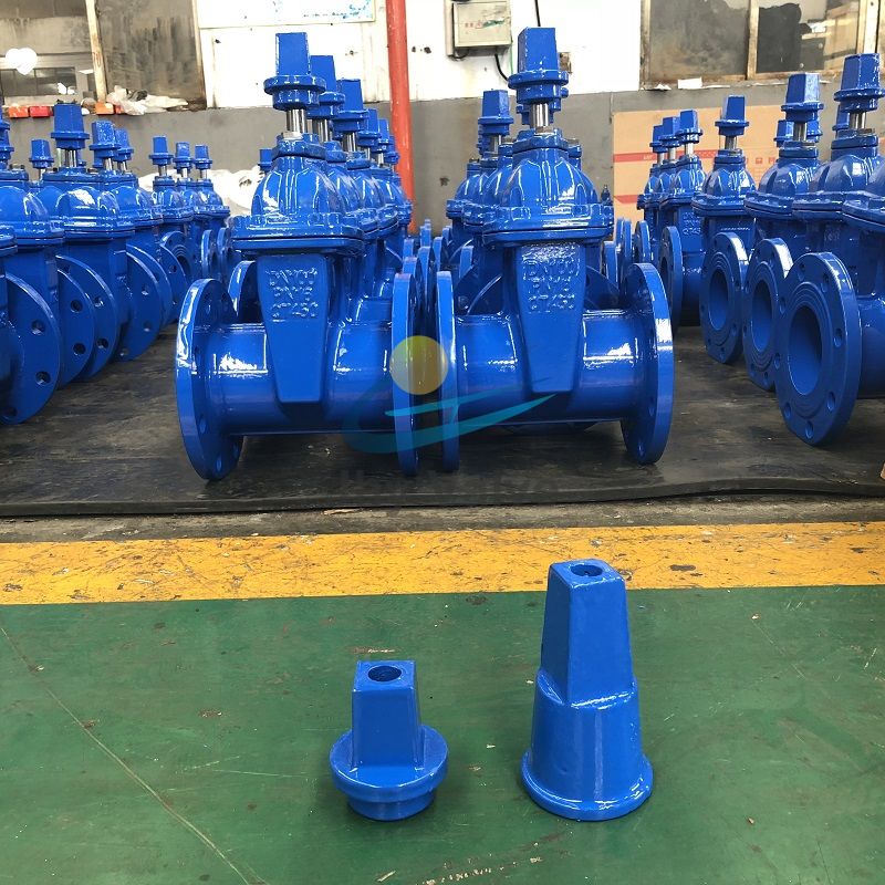 Hot Sale BS5163 Light Resilient Seat Gate Valve With Square Cap