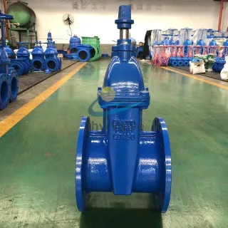 Hot Sale BS5163 Light Resilient Seat Gate Valve With Square Cap