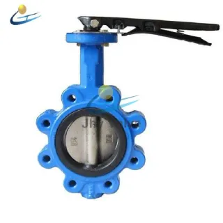 Cast Iron Handle Operated Lug Butterfly Valve