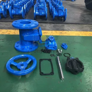 Hot Sale GGG50 Non Rising Stem Resilient Seat Gate Valve, Best Factory Price