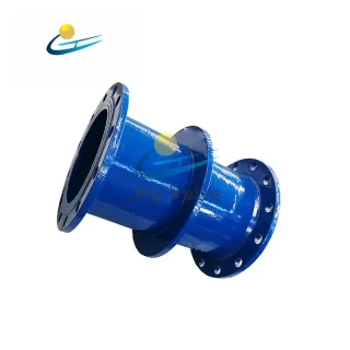 Ductile Iron Double Flange Pipe with Puddle Flange