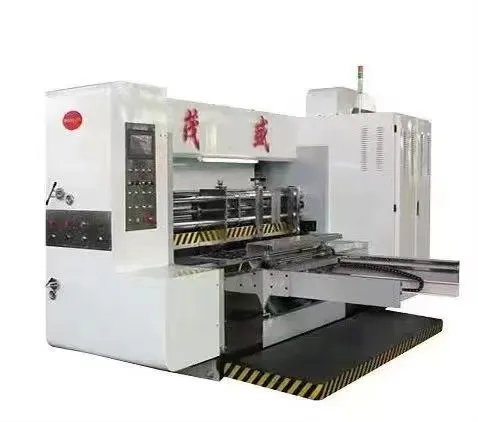 high speed printing slotting die cutting machine