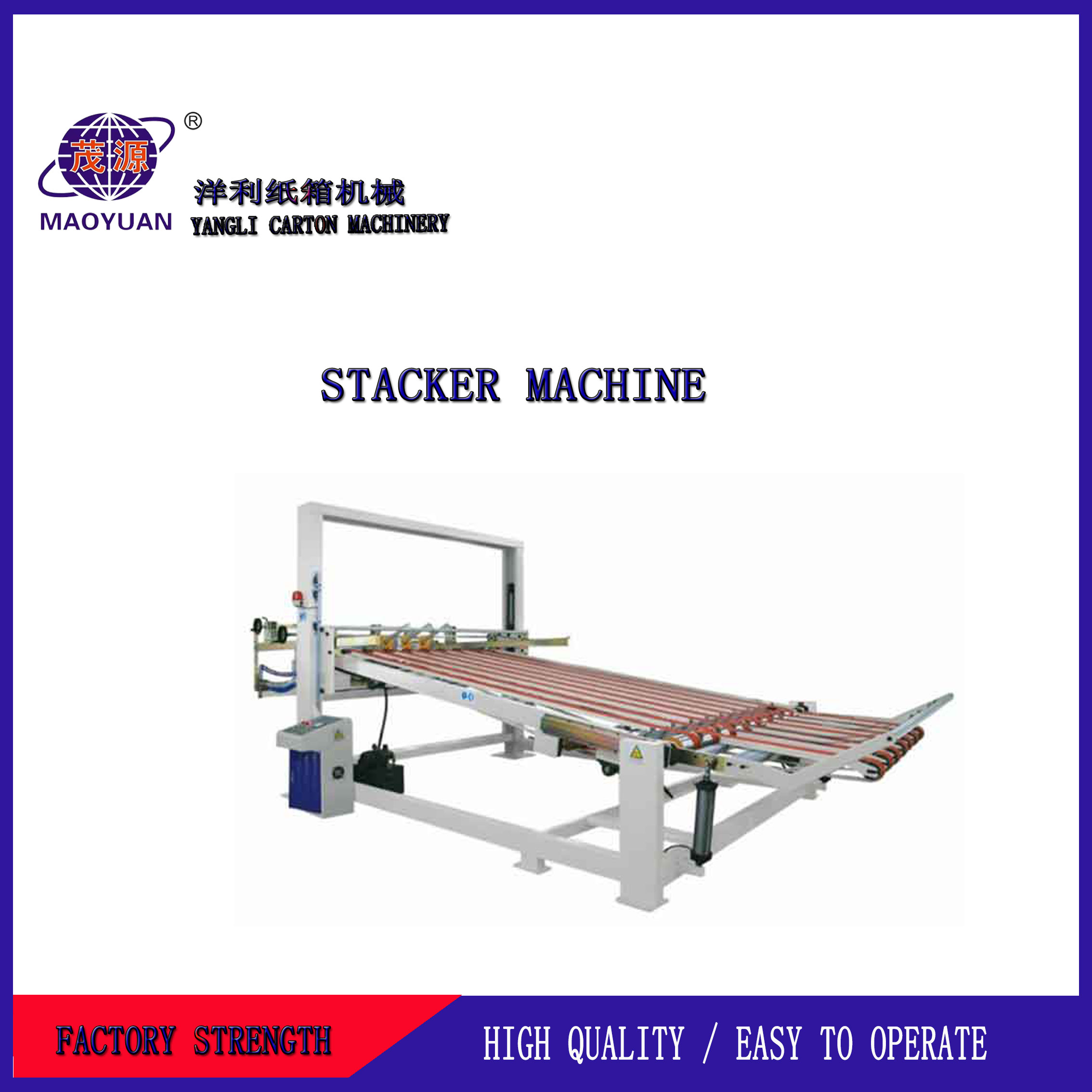 Corrugated Box Stacker Machine