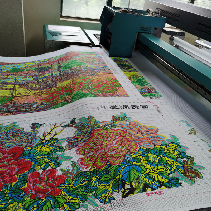 Aida print,printed cross stitch fabric,printed aida fabric,dmc printed aida