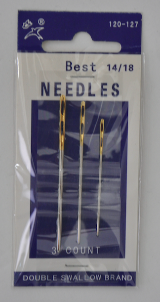 self threaded needle