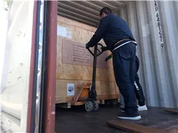 22 апреля пять экспортируемых единиц оборудования были доставлены без проблем