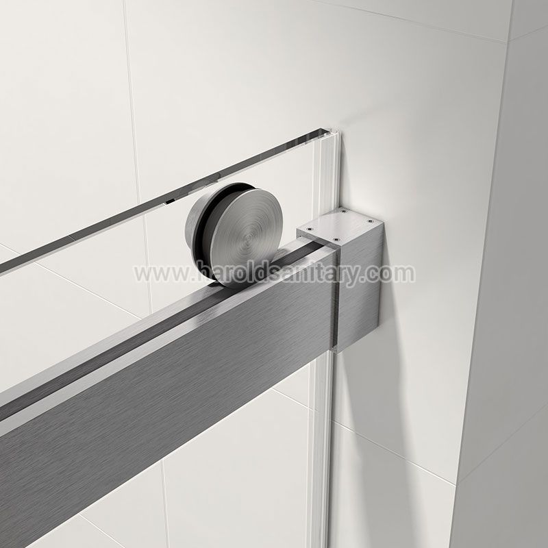 Heavy-Duty Double Sliding Shower Enclosure with Soft-Closing Doors