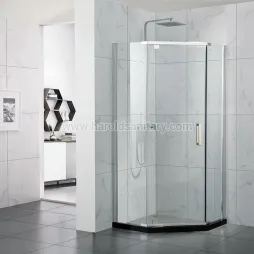 Mampara de ducha giratoria con pivote Neo Angle