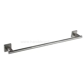 Single towel bar square post with round bar