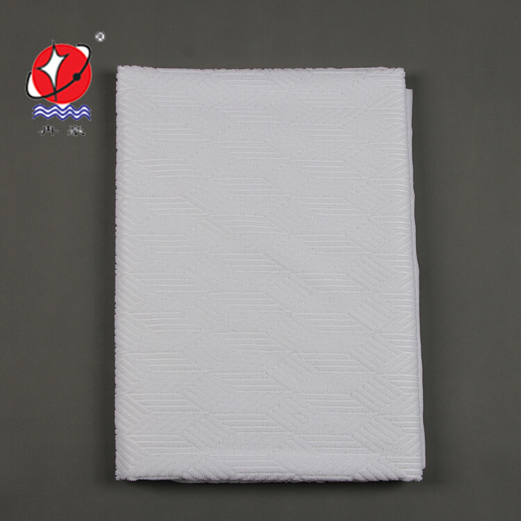 Jacquard microfiber haji towel